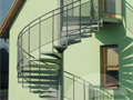 Escaliers métalliques